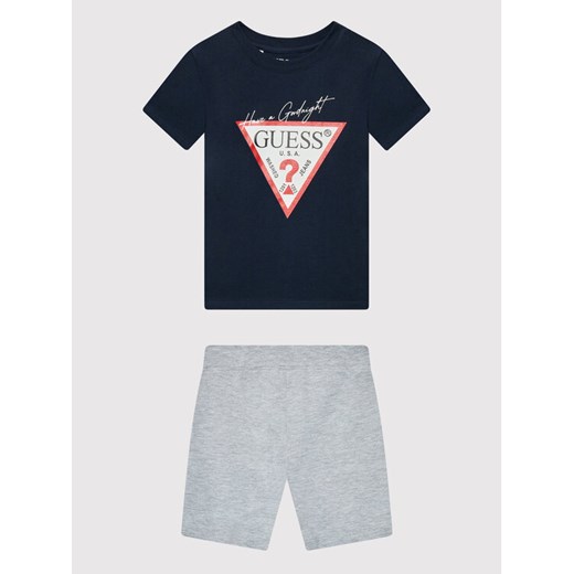 Guess Piżama H1BJ10 K8HM0 Kolorowy Regular Fit ze sklepu MODIVO w kategorii Piżamy dziecięce - zdjęcie 182689661