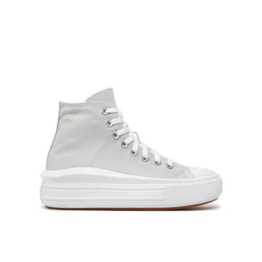 Converse Trampki Chuck Taylor All Star Move A07579C Szary ze sklepu MODIVO w kategorii Trampki damskie - zdjęcie 182689714