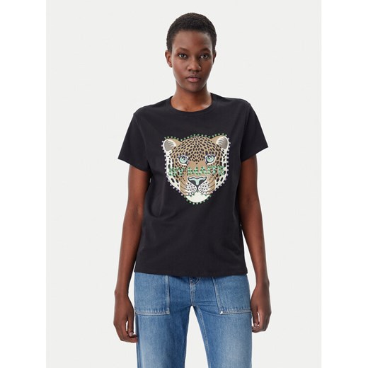 Lola Casademunt by Maite T-Shirt MS2515004 Czarny Relaxed Fit ze sklepu MODIVO w kategorii Bluzki damskie - zdjęcie 182689761