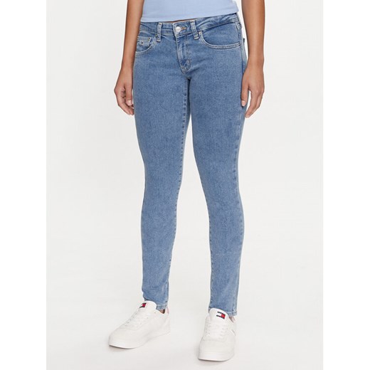 Tommy Jeans Jeansy Sophie DW0DW18237 Niebieski Skinny Fit ze sklepu MODIVO w kategorii Jeansy damskie - zdjęcie 182689780