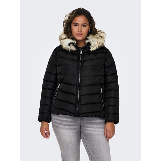 ONLY Carmakoma Kurtka zimowa 15305702 Czarny Regular Fit ze sklepu MODIVO w kategorii Kurtki damskie - zdjęcie 182689824