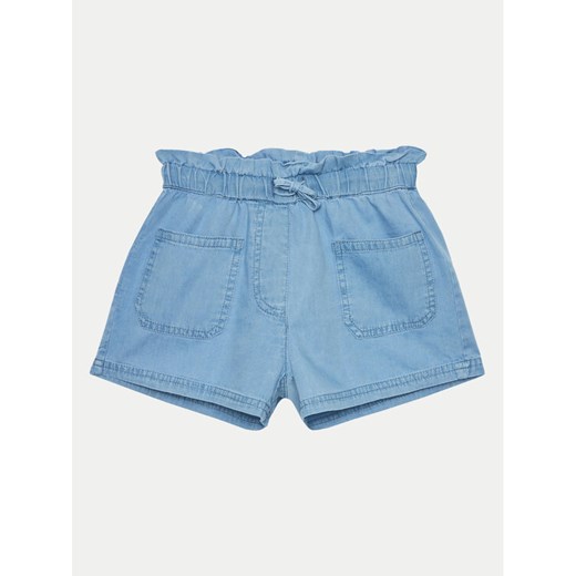 Coccodrillo Szorty jeansowe WC4119401HGK Niebieski Relaxed Fit ze sklepu MODIVO w kategorii Spodenki dziewczęce - zdjęcie 182689850
