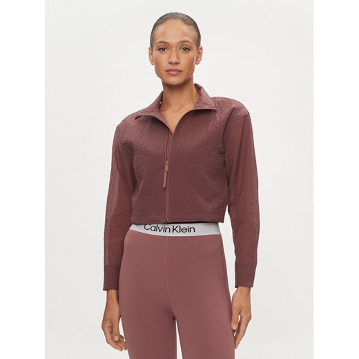 Calvin Klein Performance Wiatrówka 00GWS4O516 Różowy Relaxed Fit ze sklepu MODIVO w kategorii Kurtki damskie - zdjęcie 182689972