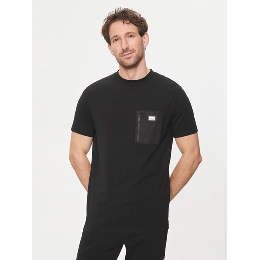 KARL LAGERFELD T-Shirt 755085 542221 Czarny Regular Fit ze sklepu MODIVO w kategorii T-shirty męskie - zdjęcie 182690002