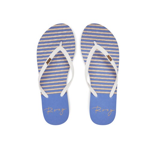 Roxy Japonki ARJL100683 Biały ze sklepu MODIVO w kategorii Klapki damskie - zdjęcie 182690084