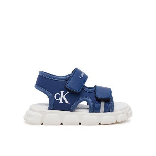 Calvin Klein Jeans Sandały V1B2-83020-1591 Niebieski ze sklepu MODIVO w kategorii Sandały dziecięce - zdjęcie 182690212