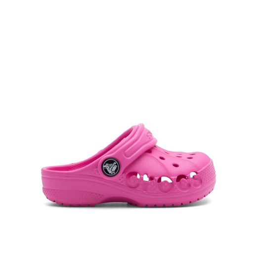 Crocs Klapki BAYA CLOG T 207012-6QQ Różowy ze sklepu MODIVO w kategorii Klapki dziecięce - zdjęcie 182690240