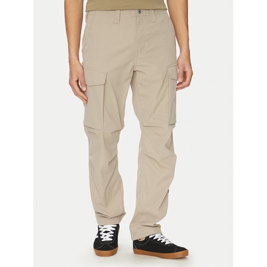 G-Star Raw Joggery Core D24309-D517 G053 Beżowy Regular Fit ze sklepu MODIVO w kategorii Spodnie męskie - zdjęcie 182690262