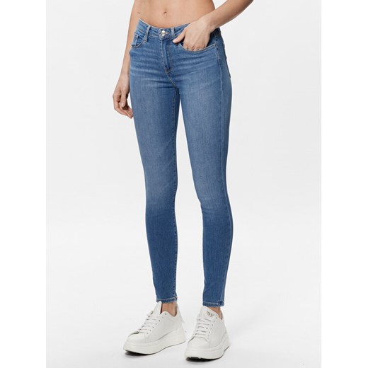 Tommy Hilfiger Jeansy Flex Como WW0WW34297 Niebieski Skinny Fit ze sklepu MODIVO w kategorii Jeansy damskie - zdjęcie 182690281