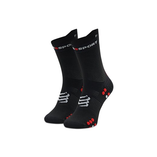 Compressport Skarpety wysokie unisex Pro Racing Socks V4.0 Run High XU00046B_906 Czarny ze sklepu MODIVO w kategorii Skarpetki damskie - zdjęcie 182690330