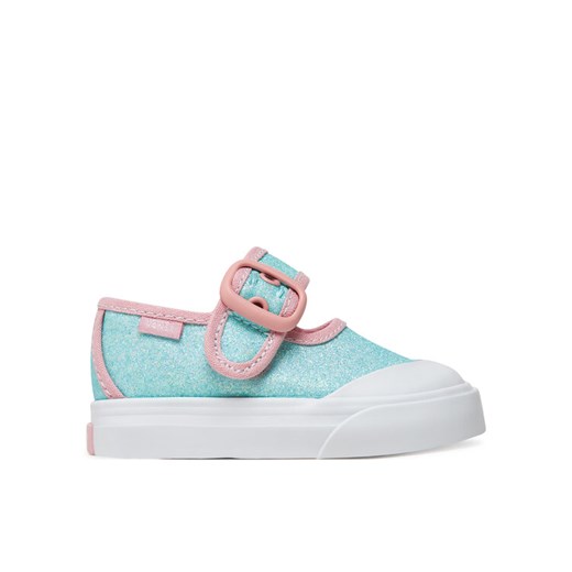 Vans Trampki Mary Jane Pastel Glitter VN000CRY6V61 Niebieski ze sklepu MODIVO w kategorii Trampki dziecięce - zdjęcie 182690340