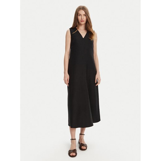 Weekend Max Mara Sukienka codzienna Egoista 2515221072 Czarny Regular Fit ze sklepu MODIVO w kategorii Sukienki - zdjęcie 182690354