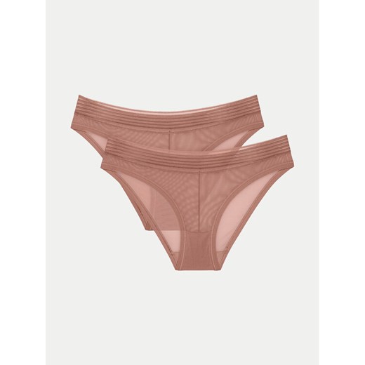 Triumph Komplet 2 par fig klasycznych Tempting Sheer 10218591 Beżowy ze sklepu MODIVO w kategorii Majtki damskie - zdjęcie 182690411