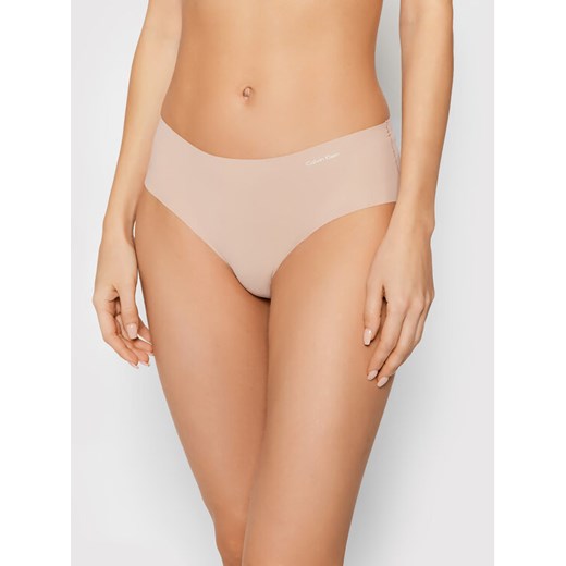 Calvin Klein Underwear Bokserki 0000D3429E Beżowy ze sklepu MODIVO w kategorii Majtki damskie - zdjęcie 182690511