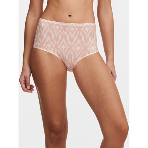 Chantelle Figi klasyczne z wysokim stanem Soft Stretch C11D70 Różowy ze sklepu MODIVO w kategorii Majtki damskie - zdjęcie 182690531