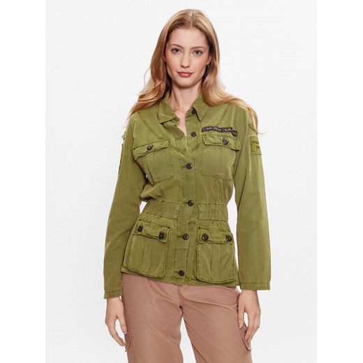 Aeronautica Militare Kurtka przejściowa 231AB2077DCT3095 Zielony Regular Fit ze sklepu MODIVO w kategorii Kurtki damskie - zdjęcie 182690712
