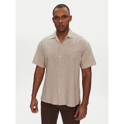 Jack&Jones Koszula Breeze Resort 12268967 Beżowy Relaxed Fit ze sklepu MODIVO w kategorii Koszule męskie - zdjęcie 182690773