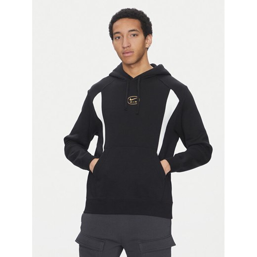 Nike Bluza HM0175 010 Czarny Regular Fit ze sklepu MODIVO w kategorii Bluzy męskie - zdjęcie 182690784