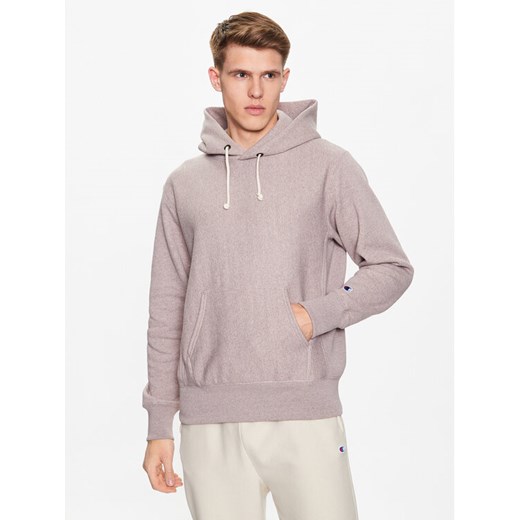 Champion Bluza 218800 Beżowy Regular Fit ze sklepu MODIVO w kategorii Bluzy męskie - zdjęcie 182690802