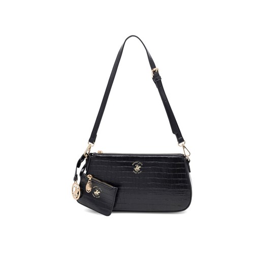 Beverly Hills Polo Club Torebka BHPC-W-03-A23 Czarny ze sklepu MODIVO w kategorii Torebki damskie - zdjęcie 182690834