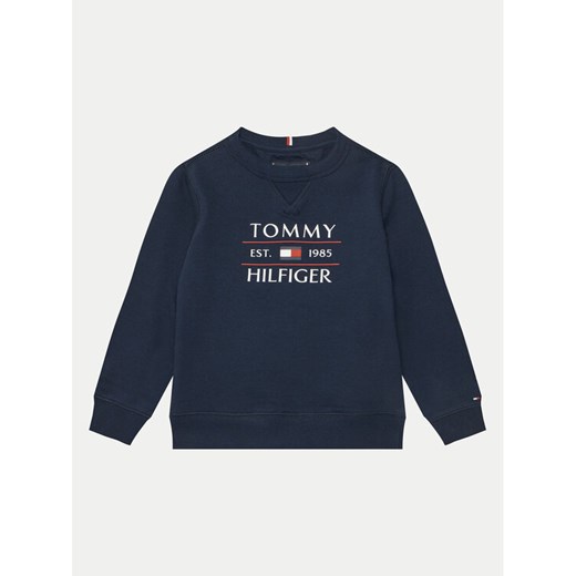 Tommy Hilfiger Bluza KB0KB09569 D Granatowy Regular Fit ze sklepu MODIVO w kategorii Bluzy chłopięce - zdjęcie 182690864