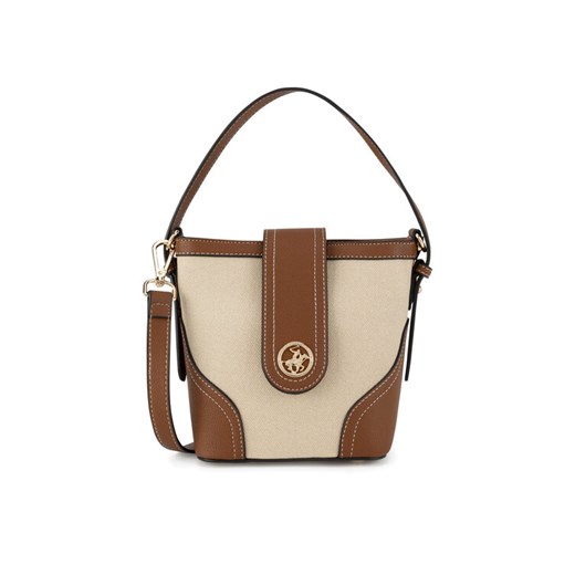 Beverly Hills Polo Club Torebka BHPC-C-012-07 Brązowy ze sklepu MODIVO w kategorii Torebki damskie - zdjęcie 182690874