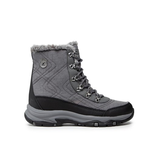 Skechers Trekkingi Cold Blues 167283/CCL Szary ze sklepu MODIVO w kategorii Śniegowce damskie - zdjęcie 182690880