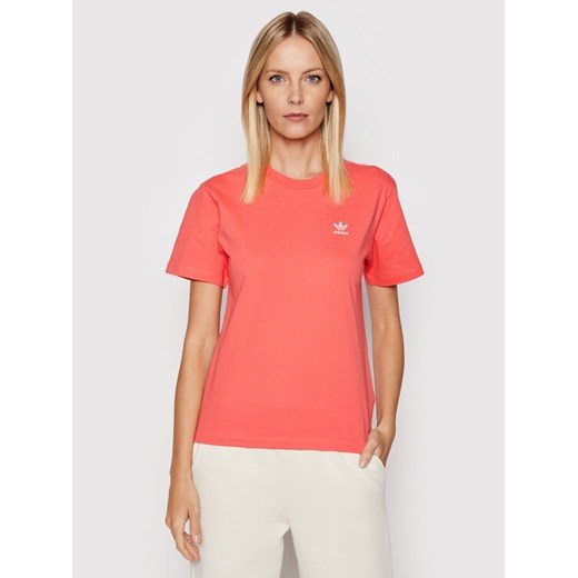 adidas T-Shirt Sunflower Graphic HC4596 Pomarańczowy Regular Fit ze sklepu MODIVO w kategorii Bluzki damskie - zdjęcie 182690882