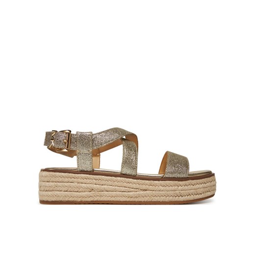 MICHAEL Michael Kors Espadryle Lynn 40S5LYFS1M Złoty ze sklepu MODIVO w kategorii Espadryle damskie - zdjęcie 182690944