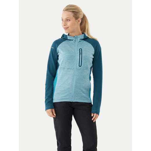 Viking Bluza Delmore Hoodie 720/25/5584 Turkusowy Regular Fit ze sklepu MODIVO w kategorii Bluzy damskie - zdjęcie 182691012
