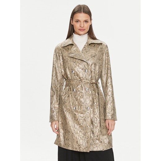Guess Trencz Mila W4RL31 WFZU0 Brązowy Regular Fit ze sklepu MODIVO w kategorii Płaszcze damskie - zdjęcie 182691020