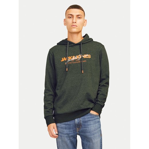 Jack&Jones Bluza Alvis 12256848 Zielony Standard Fit ze sklepu MODIVO w kategorii Bluzy męskie - zdjęcie 182691024