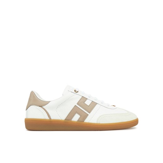 Elisabetta Franchi Sneakersy SA-50G-51E2-V400 Écru ze sklepu MODIVO w kategorii Buty sportowe damskie - zdjęcie 182691034