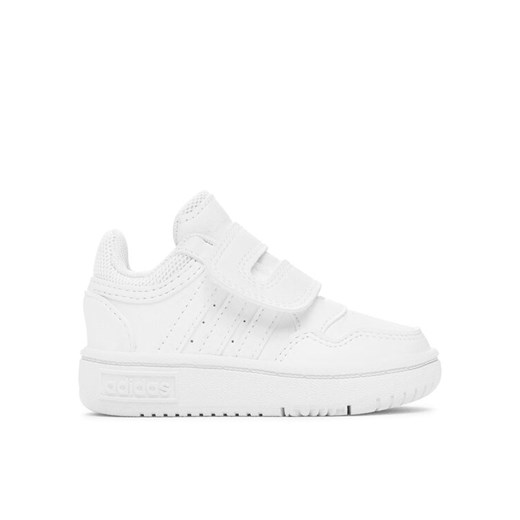 adidas Sneakersy Hoops GW0442 Biały ze sklepu MODIVO w kategorii Buty sportowe dziecięce - zdjęcie 182691042