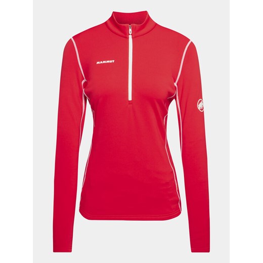 Mammut Bluza techniczna Aenergy 1016-01110-3637-112 Czerwony Regular Fit ze sklepu MODIVO w kategorii Bluzy damskie - zdjęcie 182691121