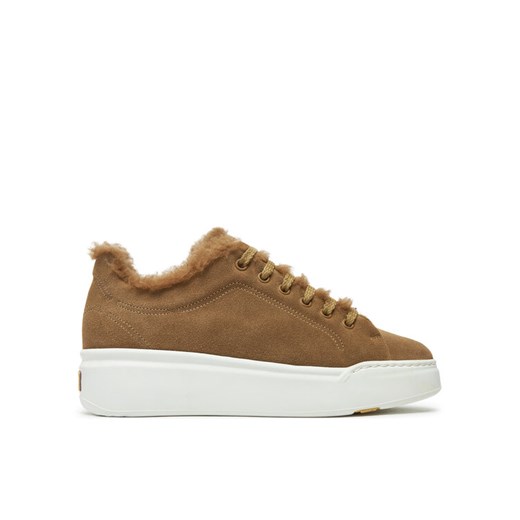 Max Mara Sneakersy TMAXI 2424766112650 Brązowy ze sklepu MODIVO w kategorii Buty sportowe damskie - zdjęcie 182691133