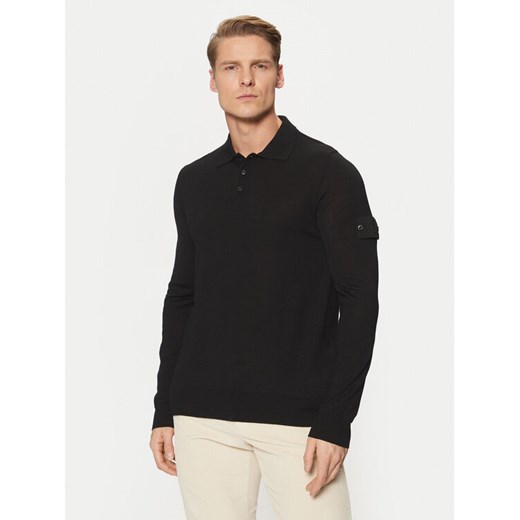 Stone Island Sweter 8115571FC Czarny Regular Fit ze sklepu MODIVO w kategorii Swetry męskie - zdjęcie 182691143