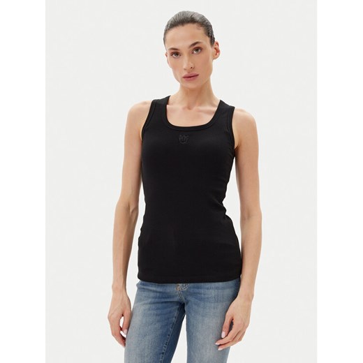 PINKO Top 100807 A2OF Czarny Regular Fit ze sklepu MODIVO w kategorii Bluzki damskie - zdjęcie 182691244