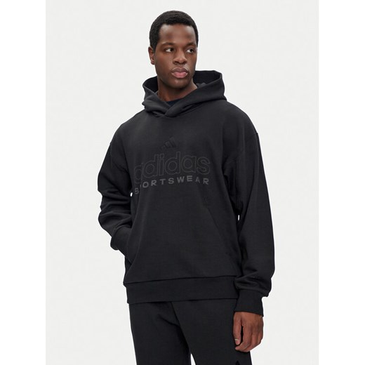 adidas Bluza ALL SZN Fleece Graphic IX1266 Czarny Loose Fit ze sklepu MODIVO w kategorii Bluzy męskie - zdjęcie 182691253