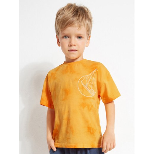 Mayoral T-Shirt 3021 Żółty Regular Fit ze sklepu MODIVO w kategorii T-shirty chłopięce - zdjęcie 182691280