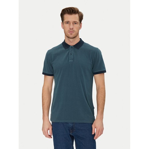 Blend Polo 20718252 Granatowy Regular Fit ze sklepu MODIVO w kategorii T-shirty męskie - zdjęcie 182691294