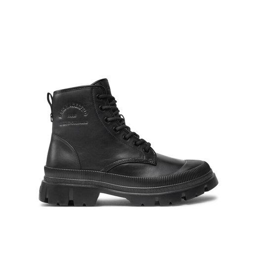 KARL LAGERFELD Kozaki KL25264A Czarny ze sklepu MODIVO w kategorii Buty zimowe męskie - zdjęcie 182691303