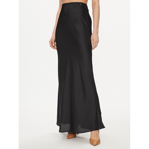 Guess Spódnica maxi Annachiara W4GD12 WD8G2 Czarny Regular Fit ze sklepu MODIVO w kategorii Spódnice - zdjęcie 182691313