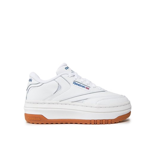 Reebok Sneakersy Club C Extra GZ2424 Biały ze sklepu MODIVO w kategorii Buty sportowe damskie - zdjęcie 182691360