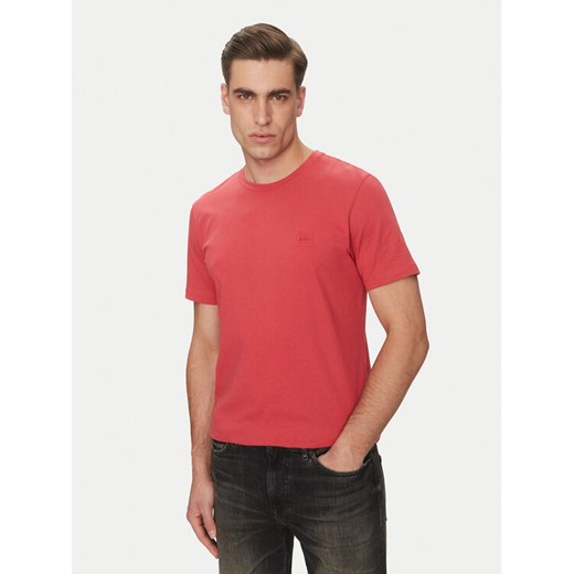 BOSS T-Shirt Tales 50508584 Czerwony Regular Fit ze sklepu MODIVO w kategorii T-shirty męskie - zdjęcie 182691422