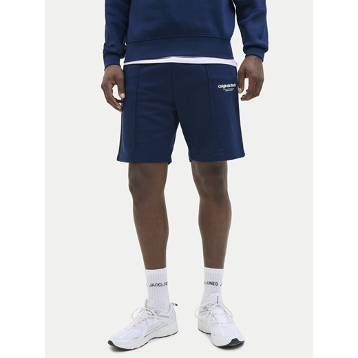 Jack&Jones Szorty sportowe Vesterbro 12252251 Niebieski Loose Fit ze sklepu MODIVO w kategorii Spodenki męskie - zdjęcie 182691433