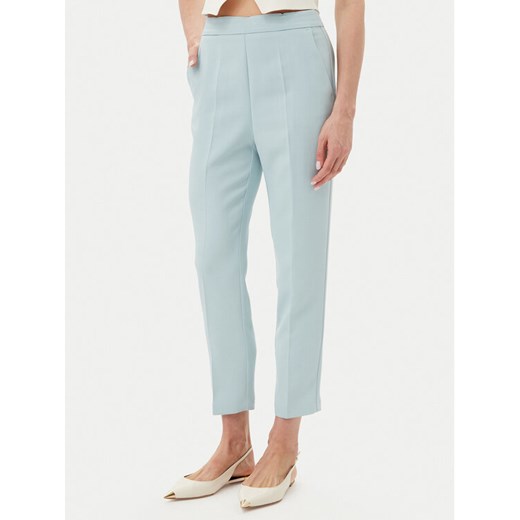 PINKO Spodnie materiałowe 102861 A213 E28 Niebieski Regular Fit ze sklepu MODIVO w kategorii Spodnie damskie - zdjęcie 182691451