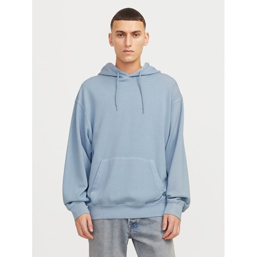 Jack&Jones Bluza Charge 12268272 Błękitny Loose Fit ze sklepu MODIVO w kategorii Bluzy męskie - zdjęcie 182691461