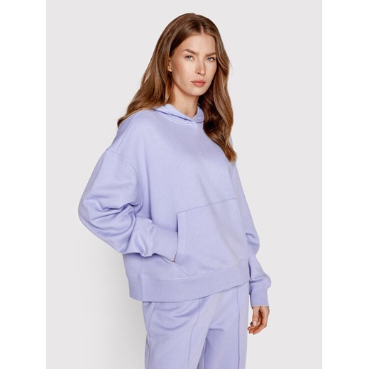 Sprandi Bluza SP22-BLD531 Fioletowy Regular Fit ze sklepu MODIVO w kategorii Bluzy damskie - zdjęcie 182691492