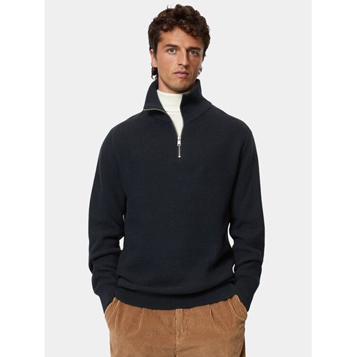 Marc O'Polo Sweter M29 5022 60392 Granatowy Regular Fit ze sklepu MODIVO w kategorii Swetry męskie - zdjęcie 182691510
